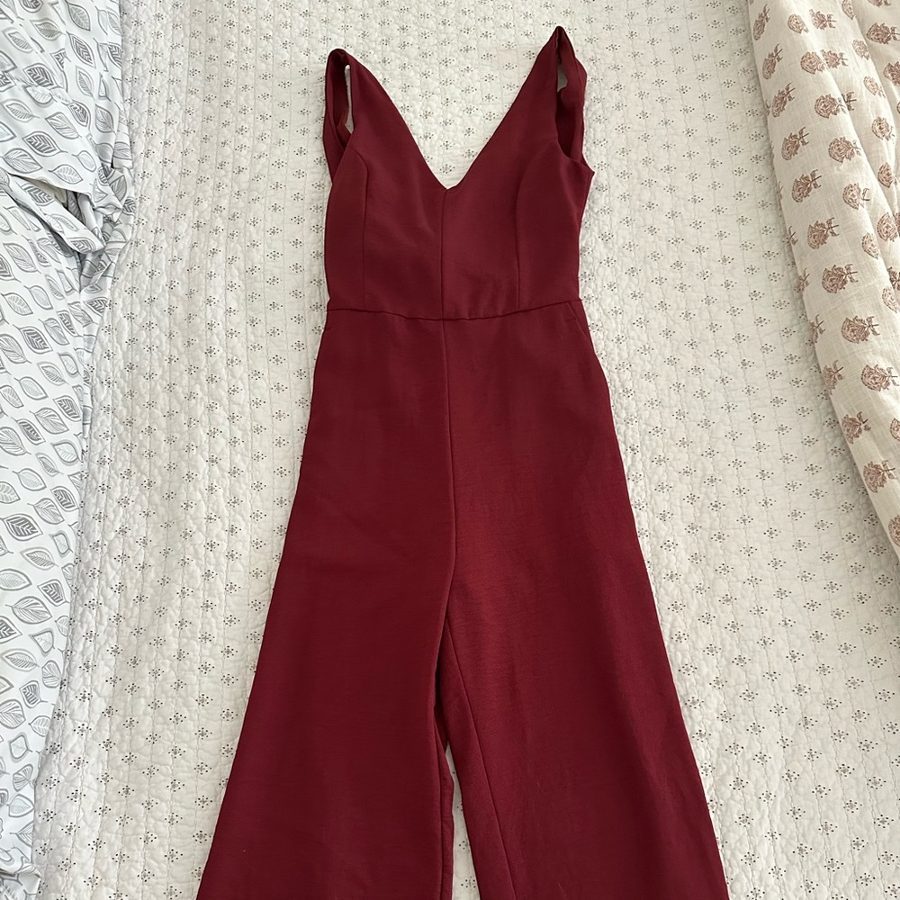 Mod Ref Jumpsuit! Size Small! Open Back With Tie! - image 1